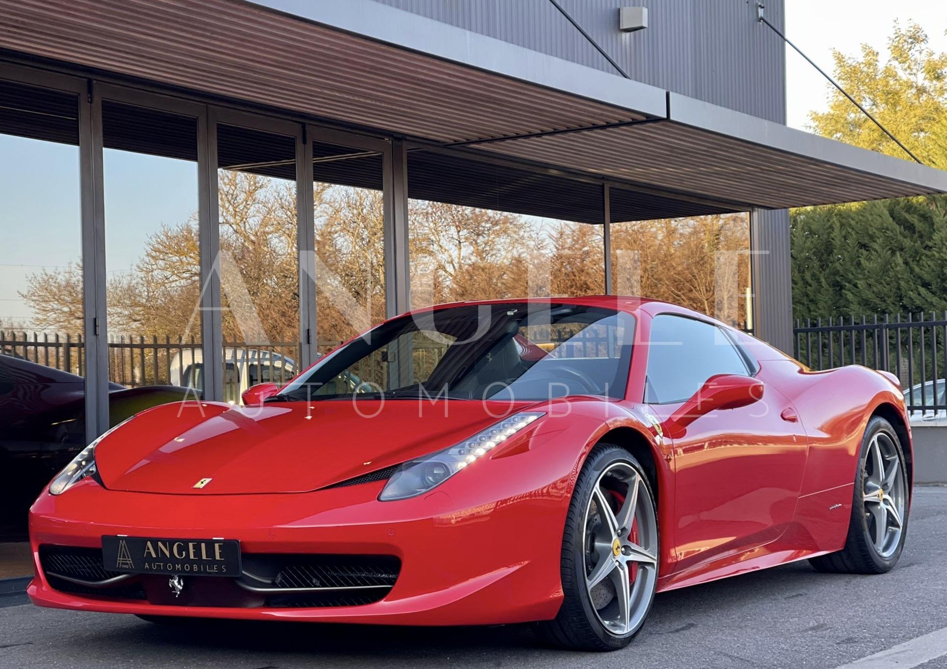 FERRARI 458 SPIDER - ANGELE AUTOMOBILES