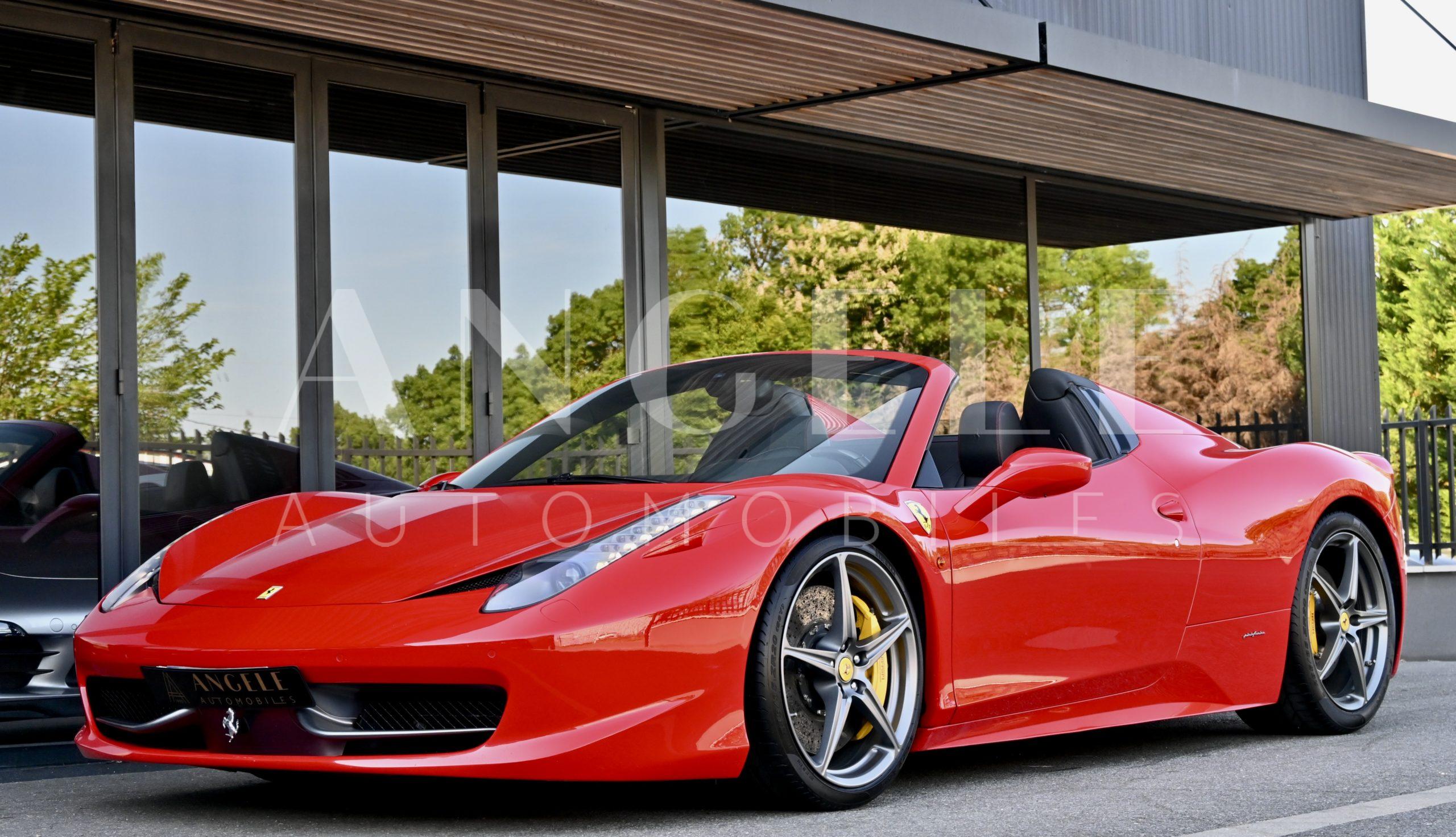 FERRARI 458 Spider - ANGELE AUTOMOBILES