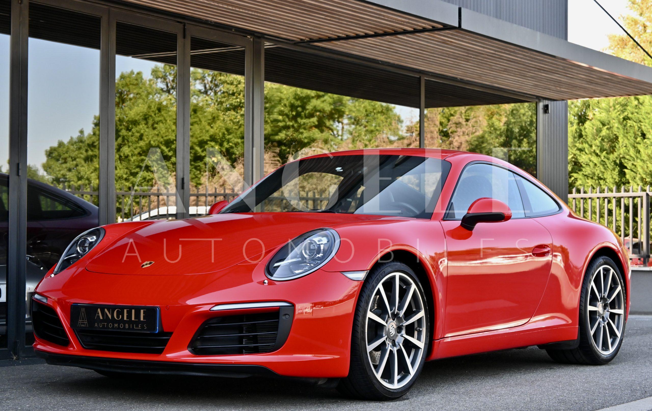 PORSCHE 991 CARRERA - Rouge Indien - ANGELE AUTOMOBILES