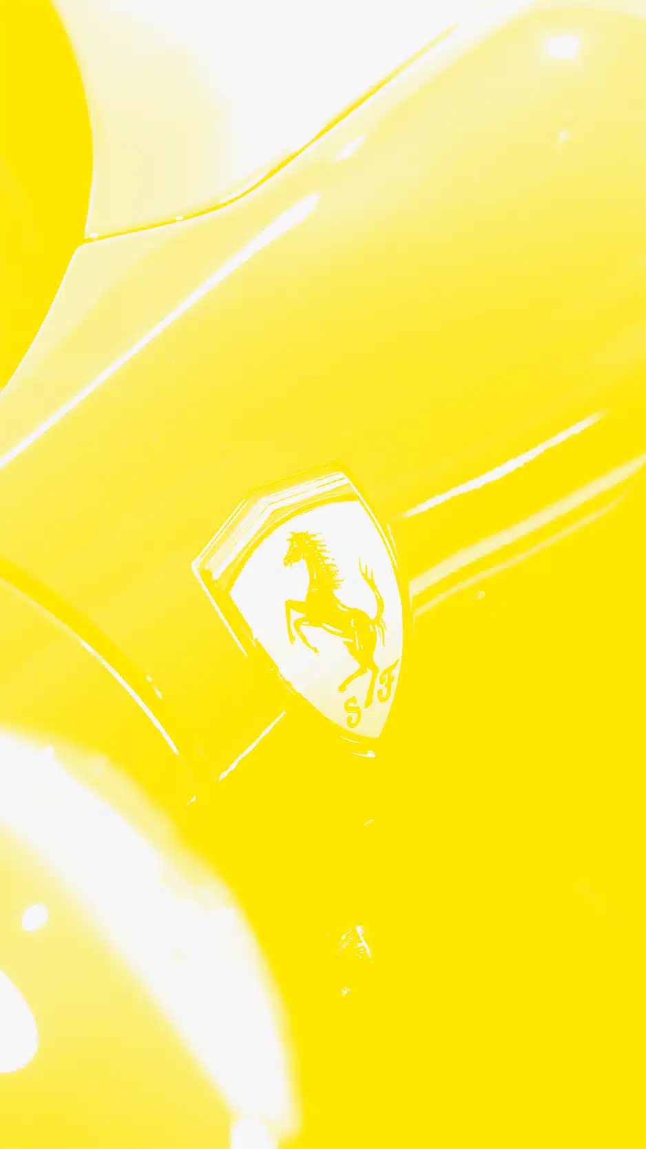 angele automobiles zoom porsche effet jaune