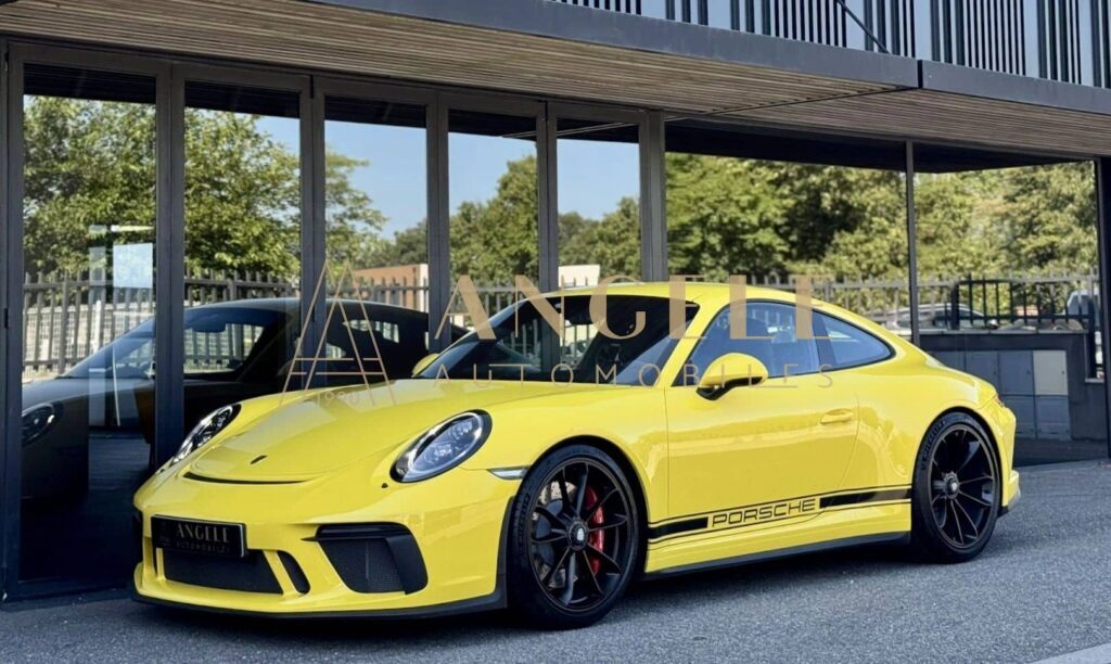 PORSCHE GT3 TOURING JAUNE RACING TOULOUSE ANGELE AUTOMOBILES