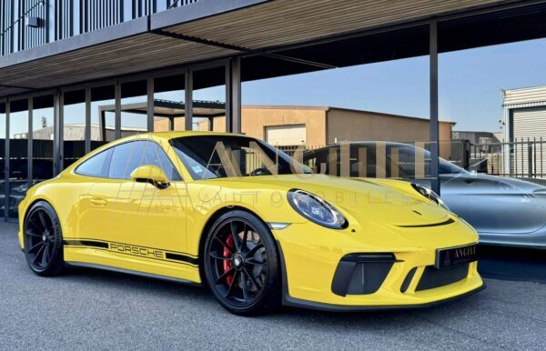 PORSCHE GT3 TOURING JAUNE RACING TOULOUSE ANGELE AUTOMOBILES
