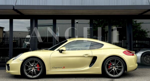 PORSCHE CAYMAN Lime Gold – Image 9