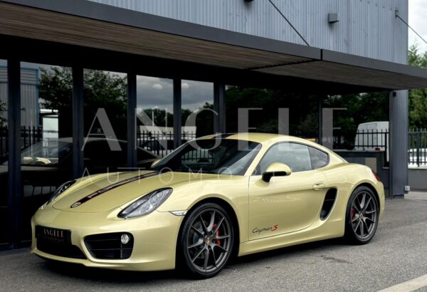 PORSCHE CAYMAN Lime Gold