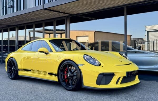 PORSCHE GT3 TOURING JAUNE RACING TOULOUSE ANGELE AUTOMOBILES
