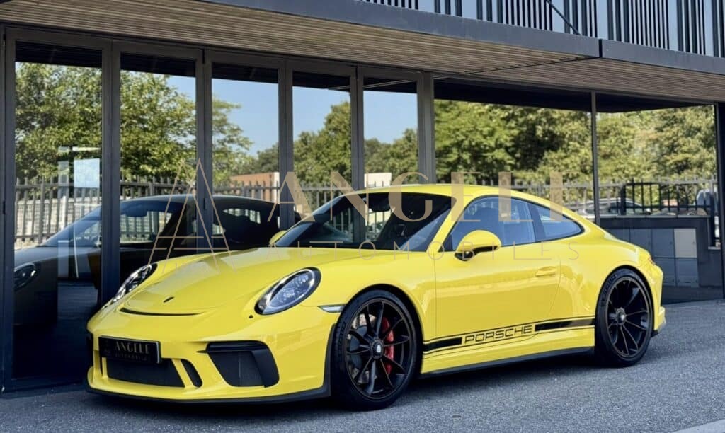 PORSCHE GT3 TOURING JAUNE RACING TOULOUSE ANGELE AUTOMOBILES