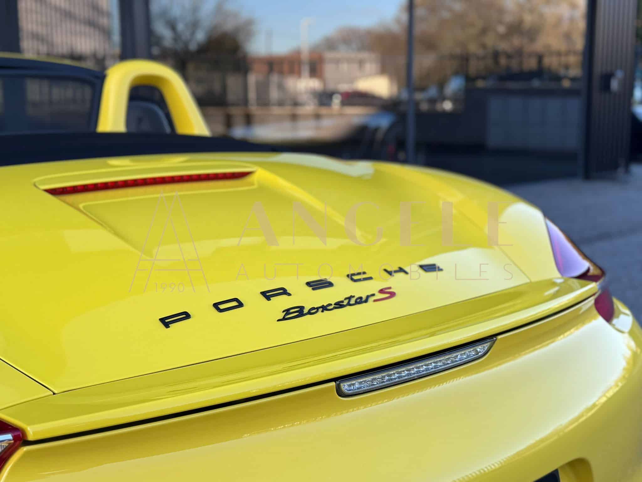 Porsche Boxster S 981 ANGELE AUTOMOBILES TOULOUSE